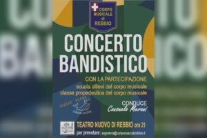 Il Corpo musicale di Rebbio in concerto al Teatro Nuovo domenica 24 maggio