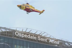 Sangue e plasma a bordo degli elicotteri di AREU: in un anno 105 vite salvate in Lombardia