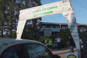 Premiazione dell’8a edizione del Lago di Como EcoGreen, la gara in cui vince chi consuma di meno
