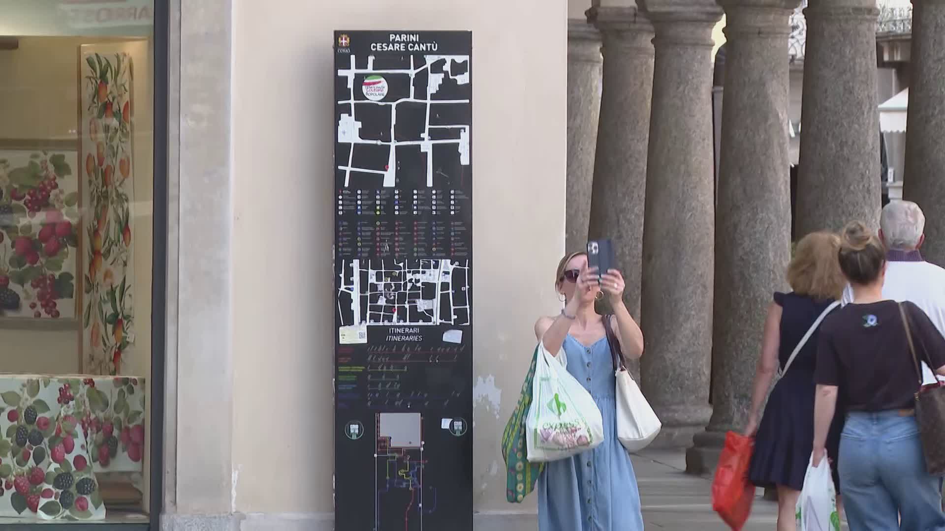 Restyling della segnaletica turistica a Como: intervento da 180mila euro