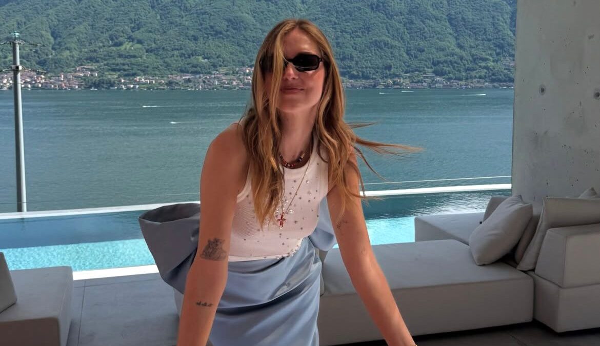 Chiara Ferragni festeggia il compleanno sul Lago di Como in una villa da sogno