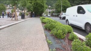 Lungolago, tra erba incolta e tubi in bella vista. Nessi: “Spazi dimenticati e poco accessibili”