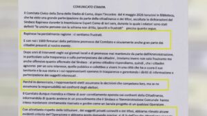 Nuovo Stadio, il sindaco al comitato: “Frustrati”. La replica: “Basta insulti, vogliamo risposte”