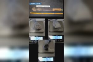 Dosi di eroina, hashish e cocaina e un machete pronto all’uso. Tre arresti nei boschi dello spaccio