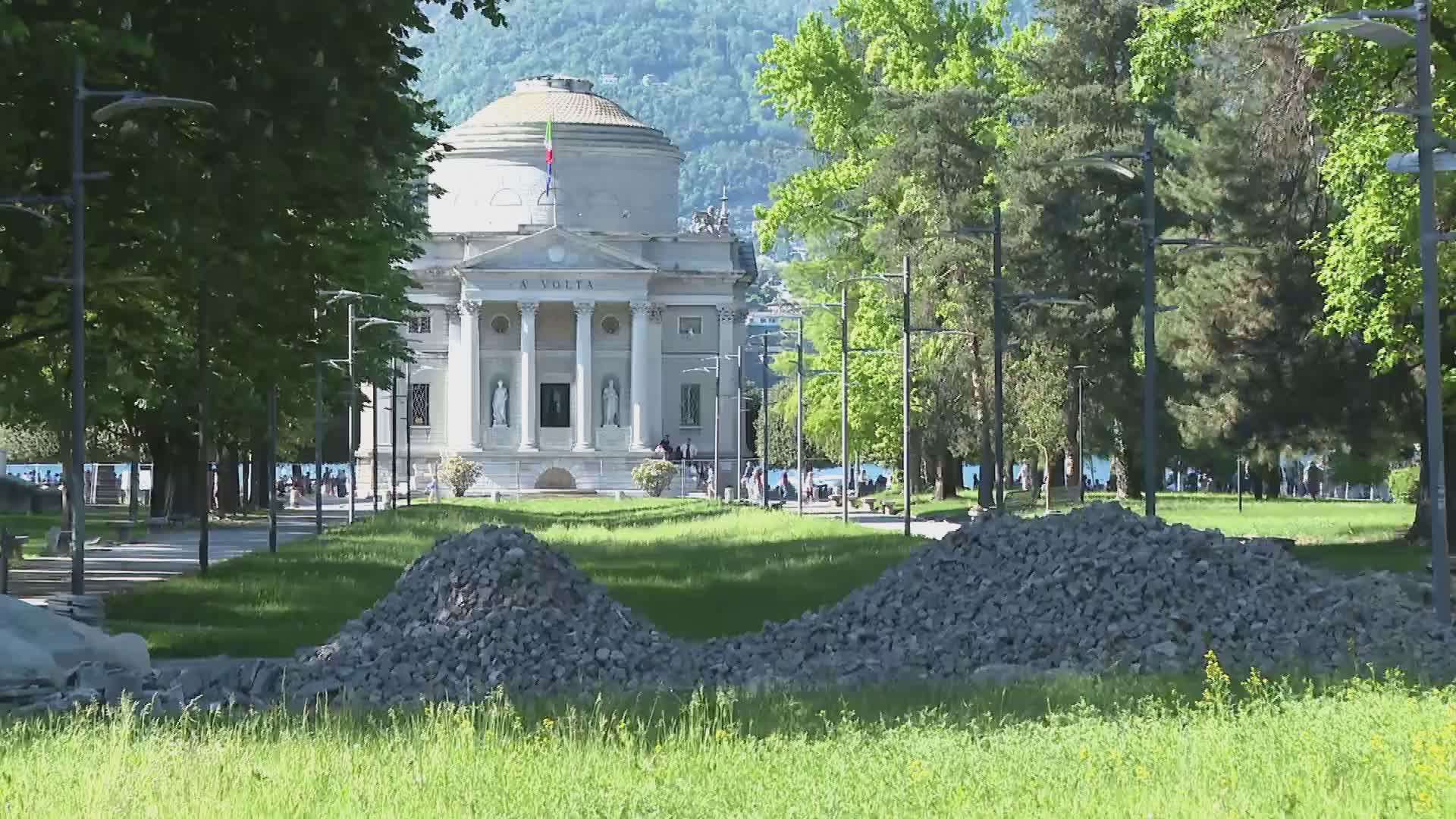 Cantiere dei Giardini a Lago, ennesimo ritardo. Nova Como: “Nessun complotto”