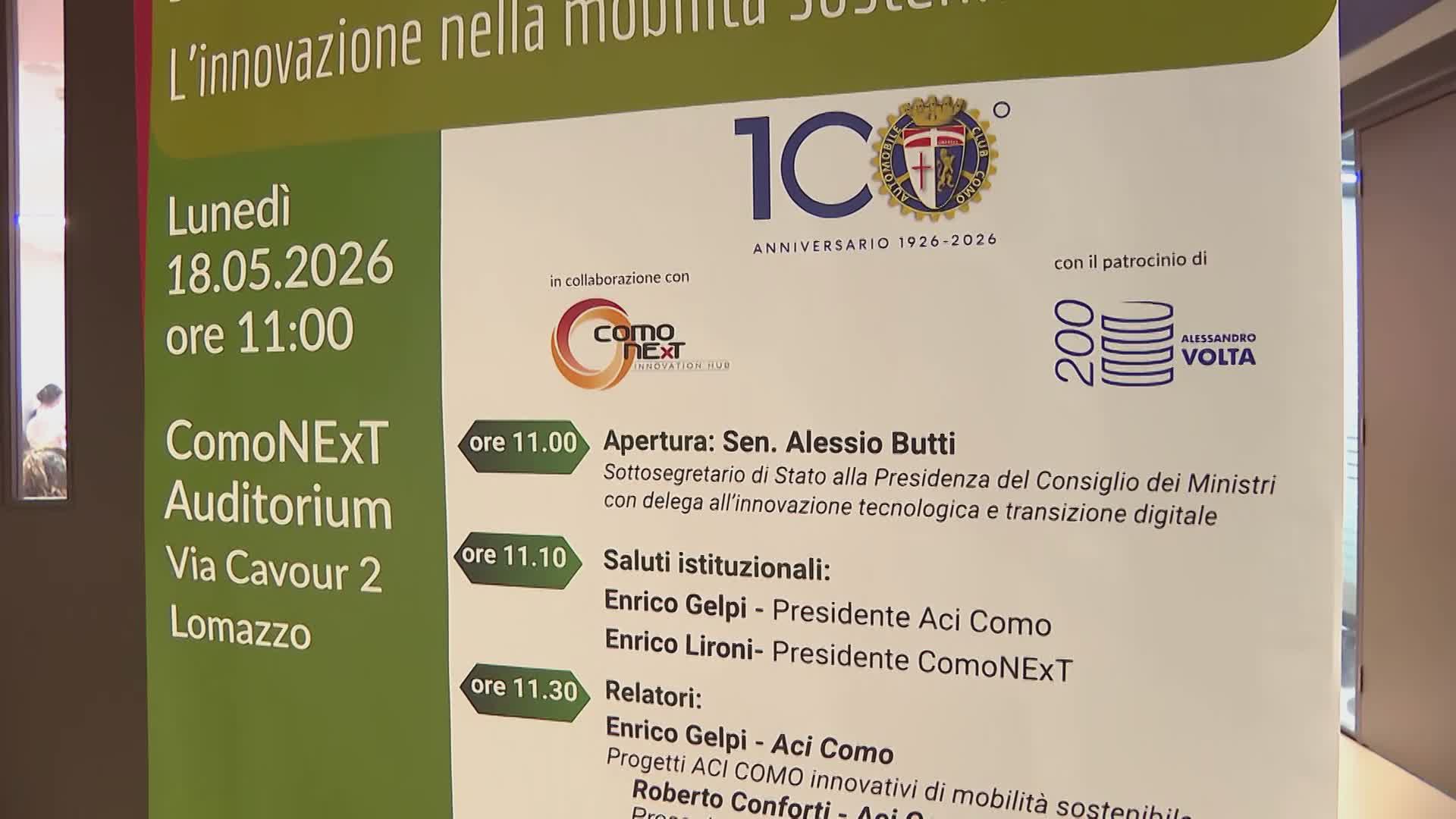 A ComoNExT lo Smart Evolution Forum, iniziativa di Aci Como dedicata alla mobilità sostenibile