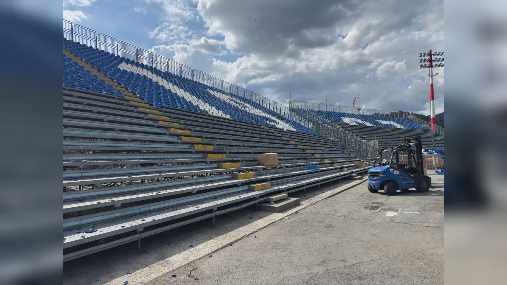 Stadio Sinigaglia e adeguamento alle norme UEFA, il sindaco Rapinese: “I lavori sono iniziati”