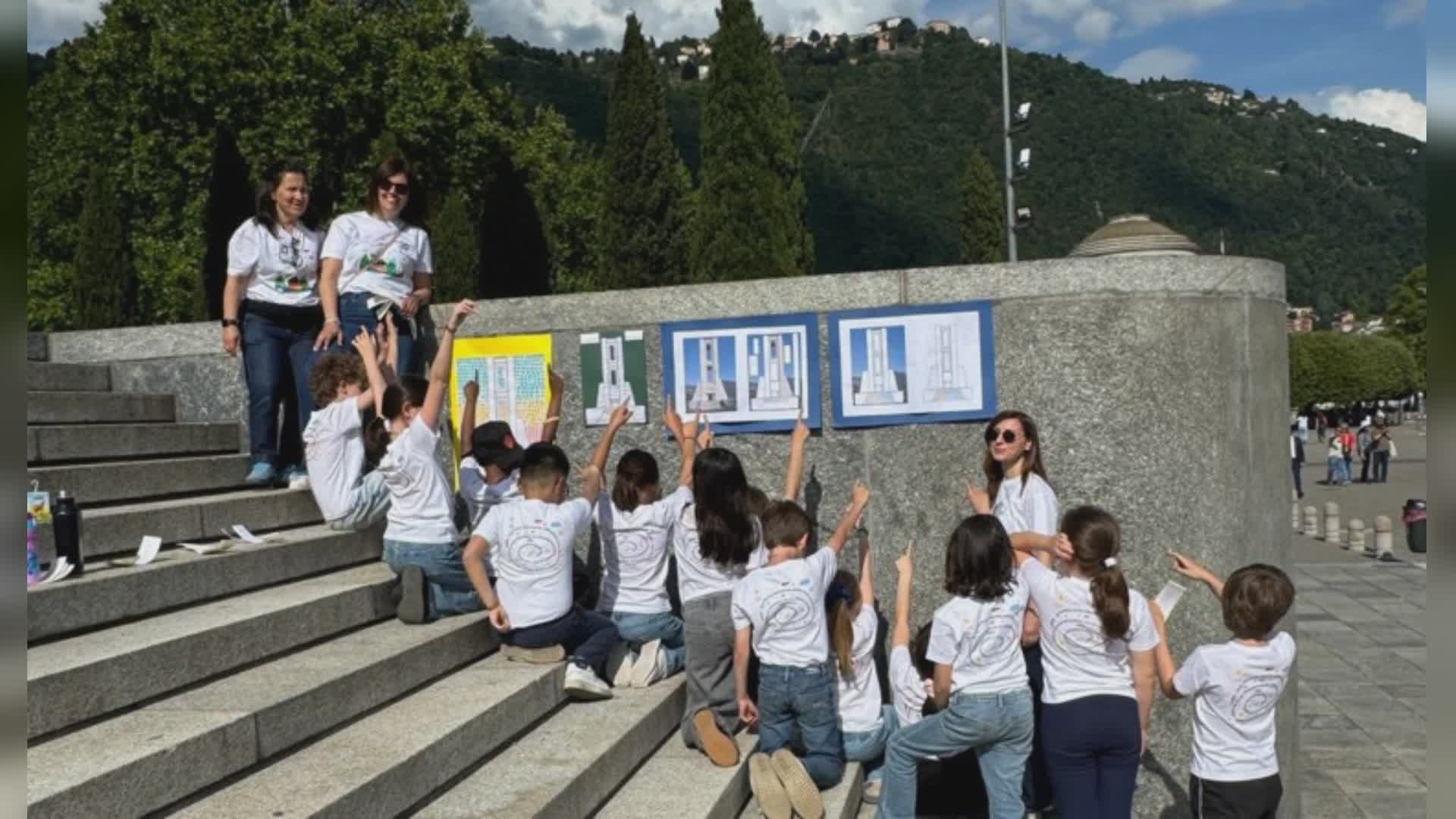 Scuola Corridoni, l’evento degli studenti per conoscere il quartiere. Molteni: “Un collante per la comunità. No all’autosilo”
