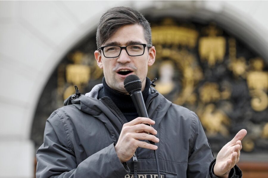 Tra promotori austriaco Martin Sellner
