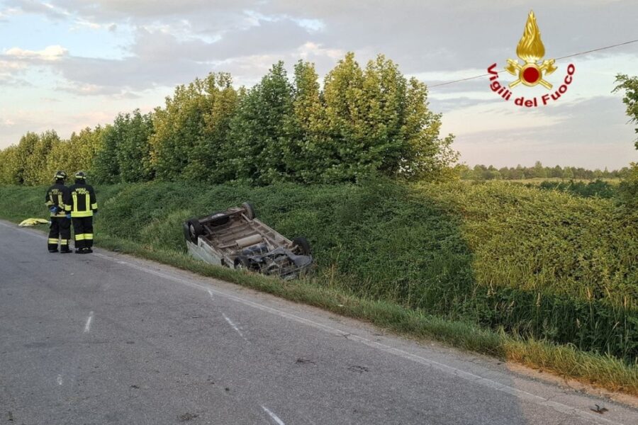 L'incidente all'alba nel Mantovano
