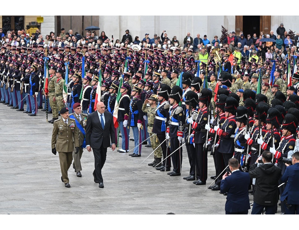 Al via all’Aquila le celebrazioni solenni per i 165 anni dell’Esercito