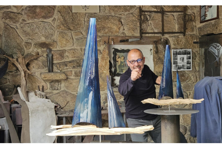 Due sculture in ferro con le vele saranno consegnate ai team vincitori di domenica