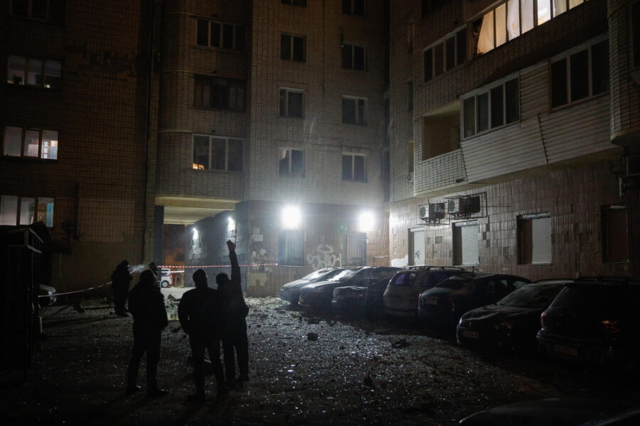 Nella capitale ucraina sono state udite esplosioni