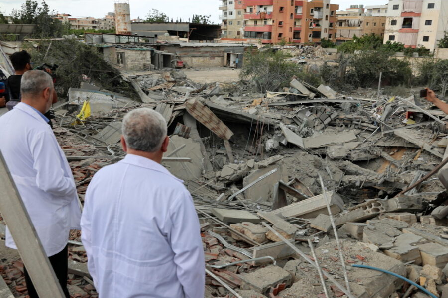 In un attacco aereo israeliano