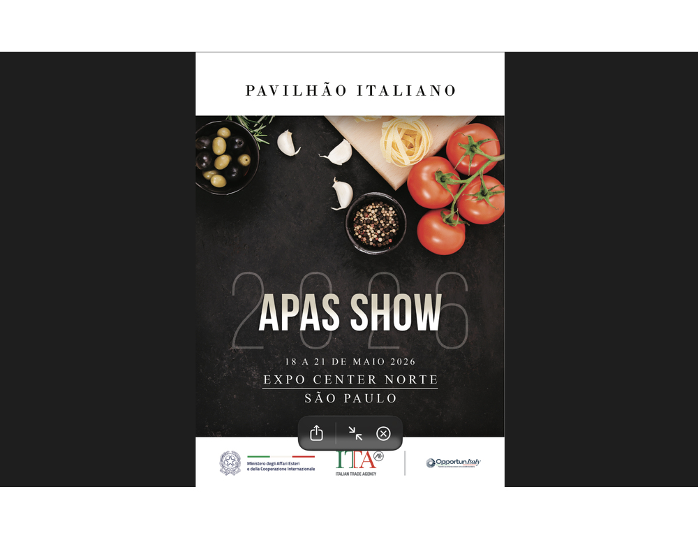 Brasile, Italia ospite d’onore all’Apas Show 2026 con 31 aziende alimentari