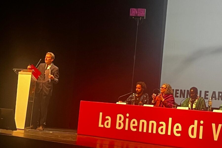 "Ringrazio Giuli. La Biennale non è un tribunale