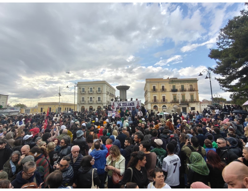 Dopo omicidio di Bakari Sako sit in contro razzismo a Taranto