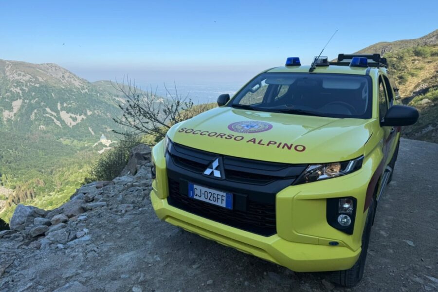 Intervento di Soccorso alpino ed elisoccorso sul Monte Mucrone
