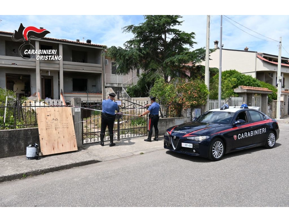 Fa esplodere la casa, 39enne arrestato per strage nell’Oristanese