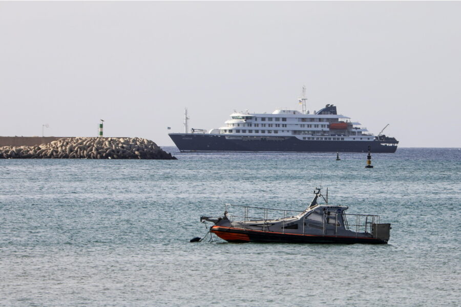 Nelle prossime ore prevista la procedura speciale per lo sbarco dei passeggeri