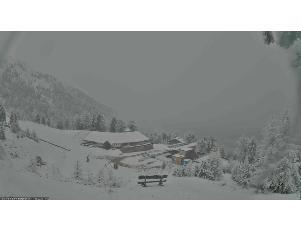 I Santi di Ghiaccio portano neve e crollo termico in Alto Adige