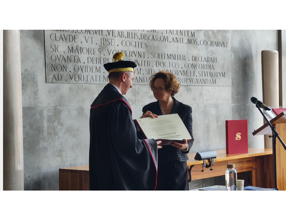 Il Segretario generale del Senato membro onorario del corpo accademico di Ca’ Foscari