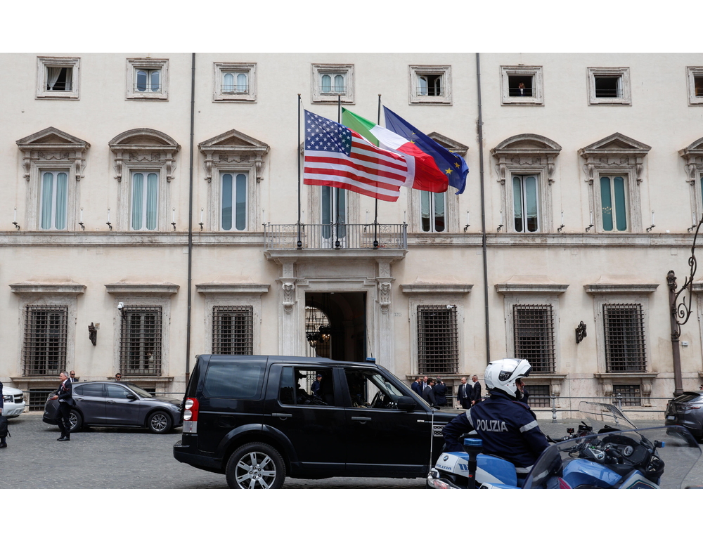 Il segretario di Stato americano Marco Rubio è partito da Roma
