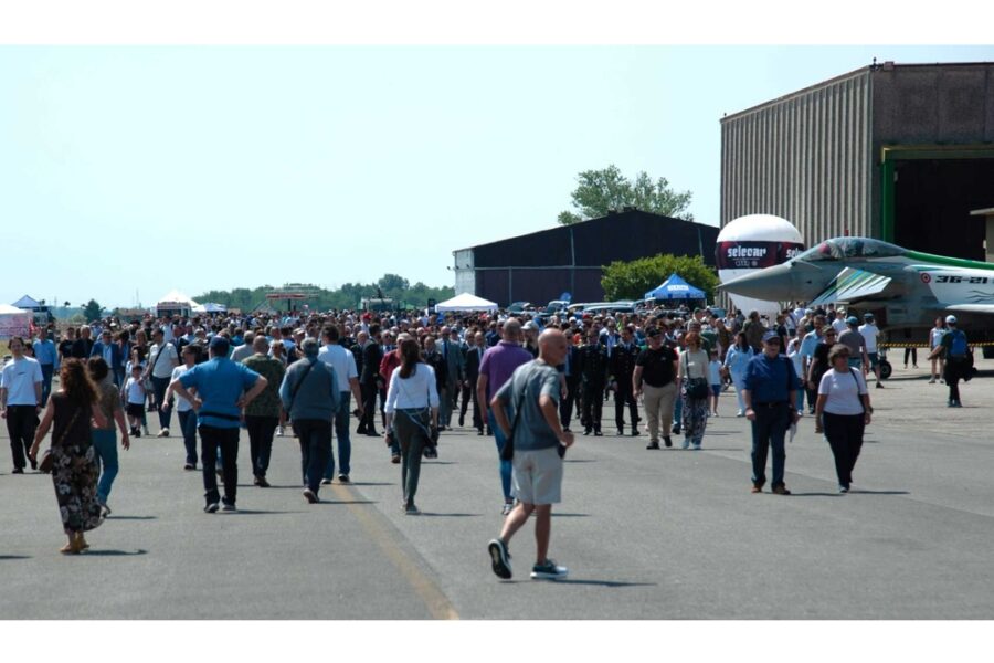 Presente anche il capo di Stato maggiore dell'Aeronautica militare