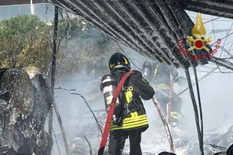 Diversi interventi dei vigili del fuoco