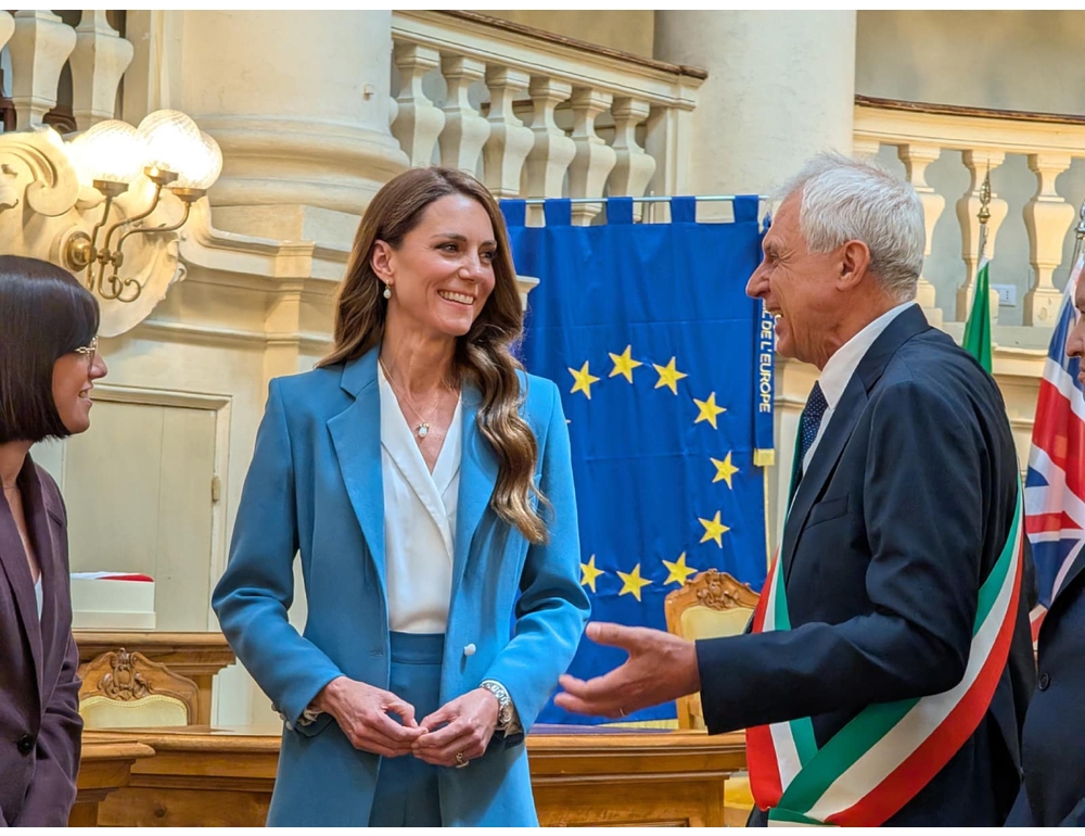 Kate, ‘affascinata dalla vostra filosofia, da bambini al centro’