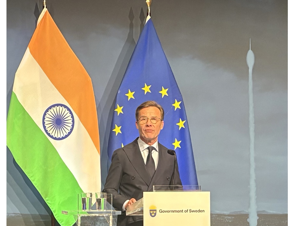 Kristersson su incontro con Modi, ‘grosse opportunità per l’Ue’