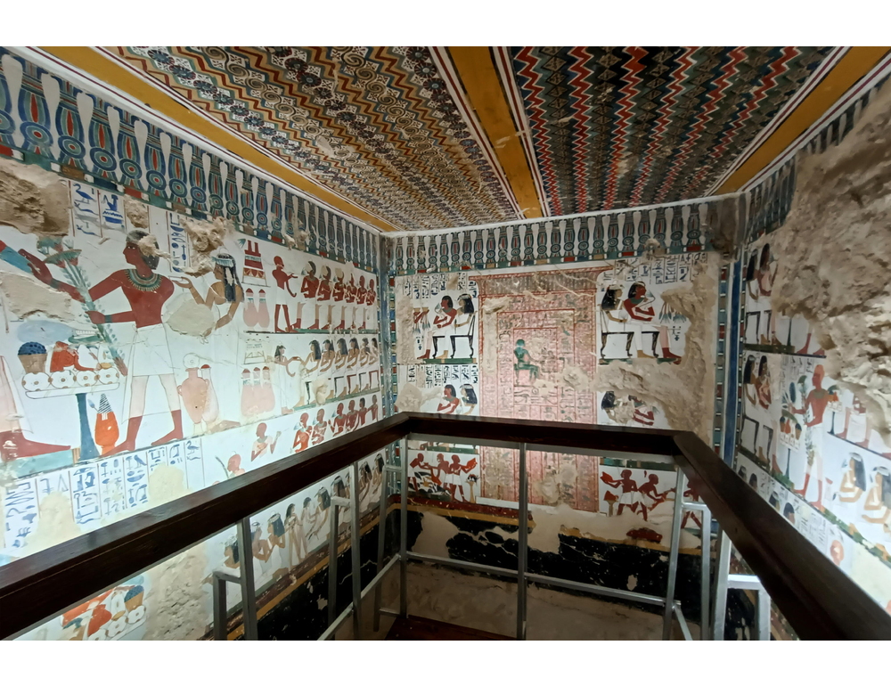 L’Egitto inaugura due tombe appena restaurate sulla riva occidentale di Luxor