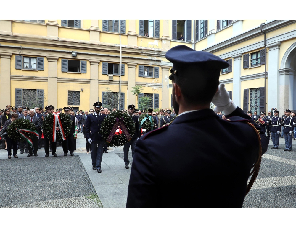 La Questura di Milano ricorda il commissario Luigi Calabresi