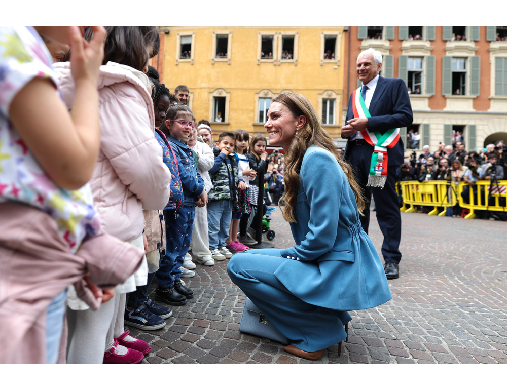 La natura ‘terzo insegnante’, seconda giornata di Kate a Reggio Emilia