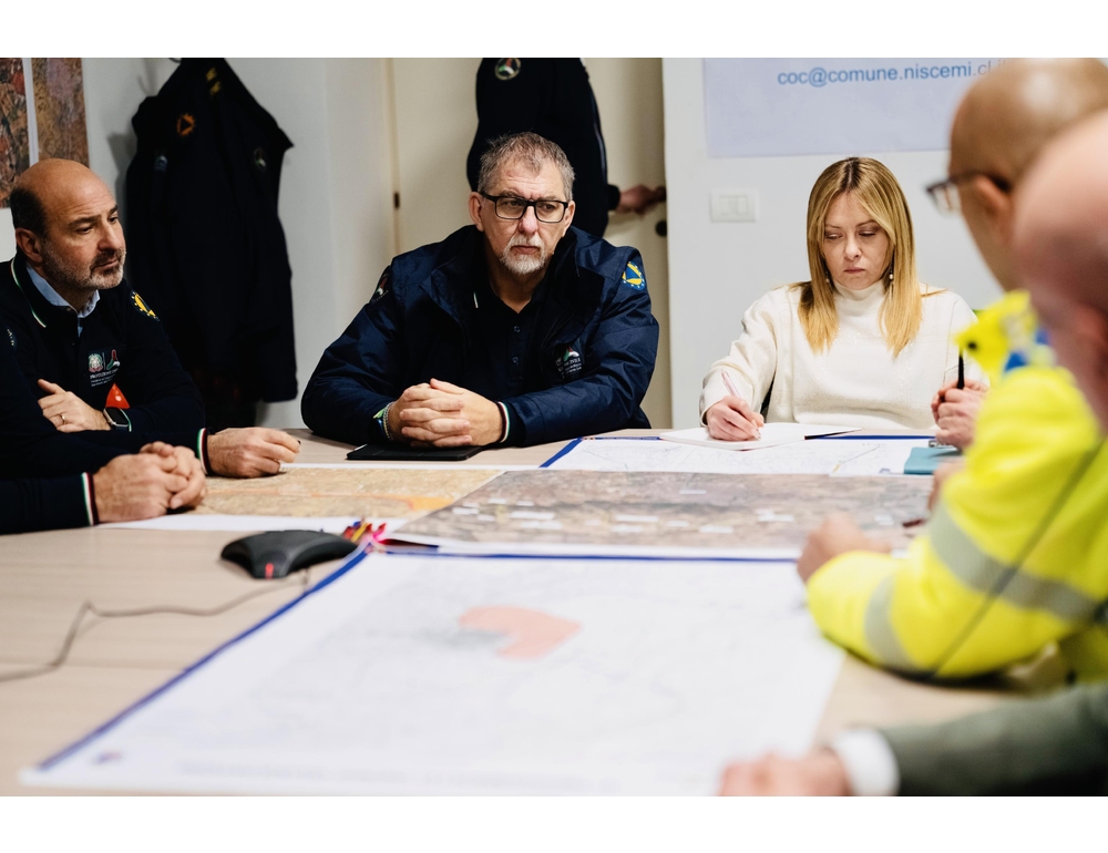 Meloni, in Cdm i programmi per messa in sicurezza e indennizzi a Niscemi