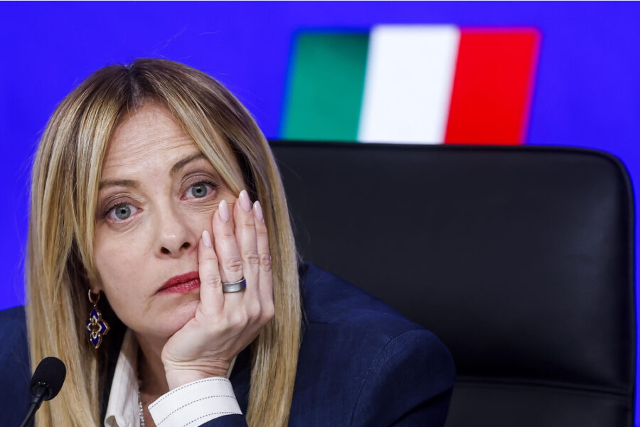 La premier risponde a una domanda a margine del vertice a Erevan