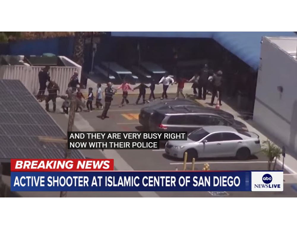 Nyt, messaggi anti-Islam nell’auto degli aggressori di San Diego