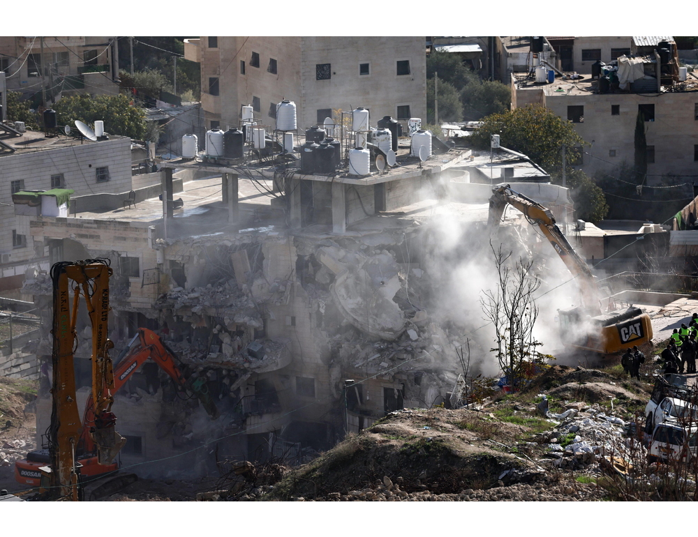 Palestinesi cacciati di casa per la costruzione di un parco a tema israeliano