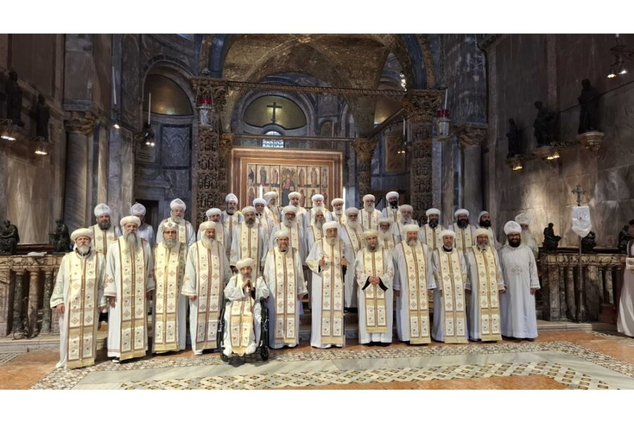 E' la prima volta per il capo della Chiesa di Alessandria d'Egitto