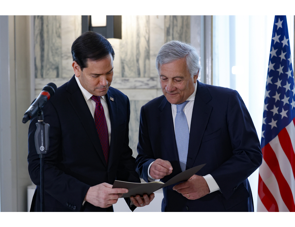 Rubio riceve documento da Tajani su origini italiane, ‘ispiri lavoro comune’