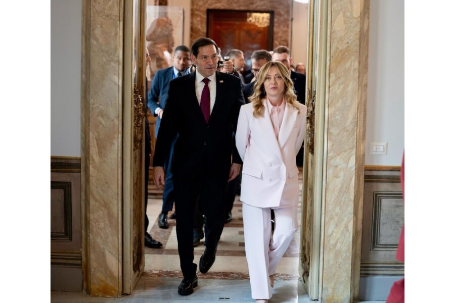 Parole del segretario di Stato Usa durante la visita a Roma
