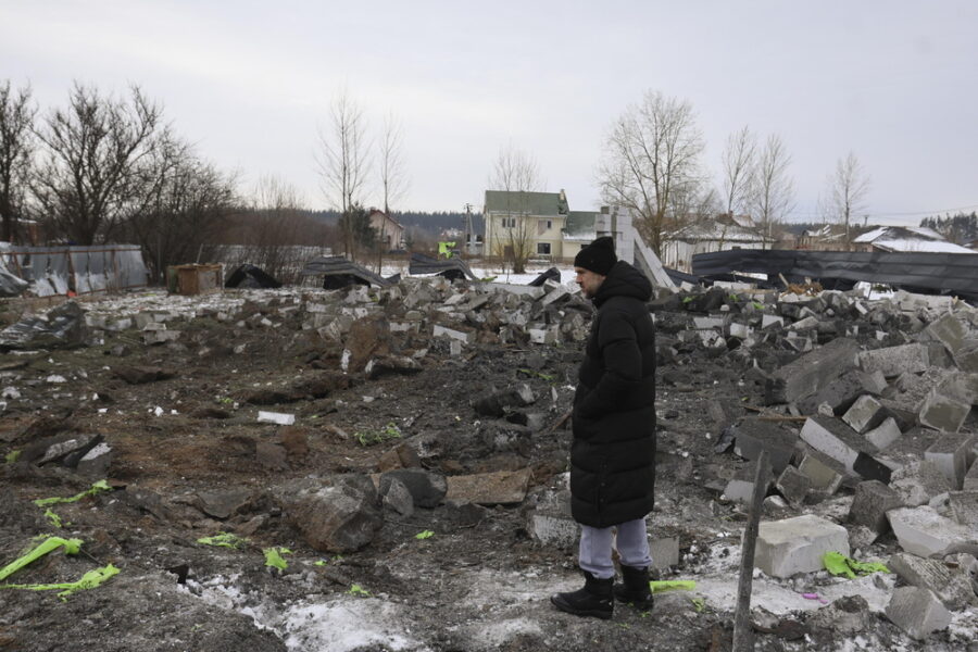 Negli attacchi di stanotte feriti anche nella regione di Kiev