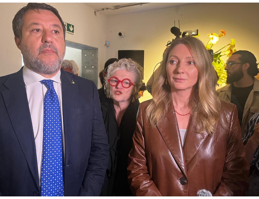 Salvini al Padiglione russo, ‘la mia speranza è che la diplomazia chiuda il conflitto’