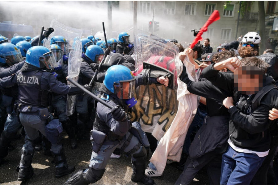 Indagini della Digos in corso sui disordini