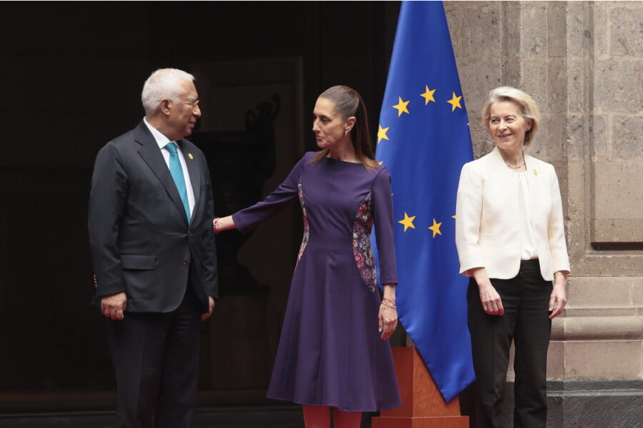 La presidente messicana elogia Von der Leyen durante il vertice bilaterale