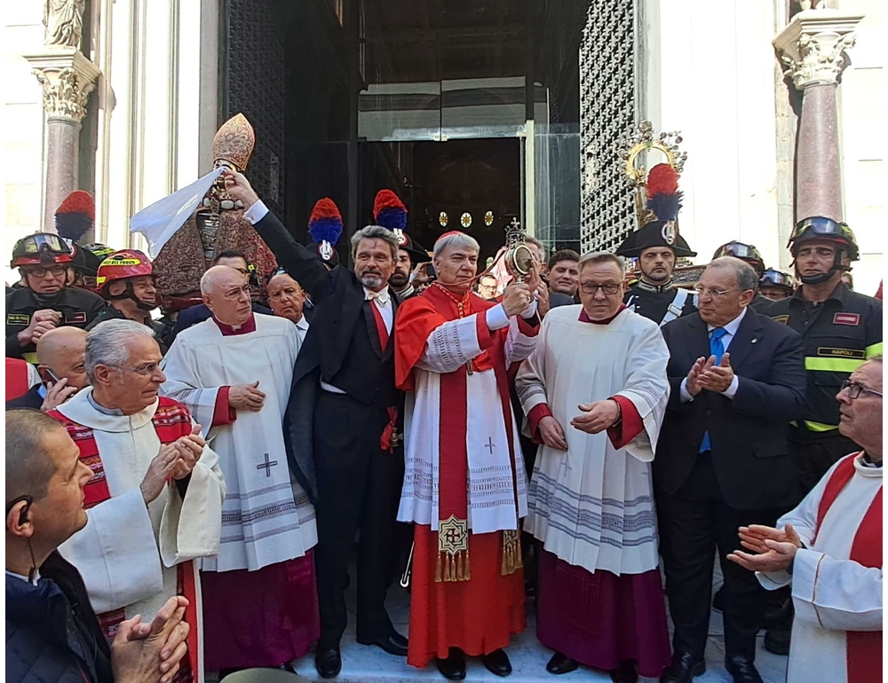 Si ripete l’evento della liquefazione del sangue di San Gennaro