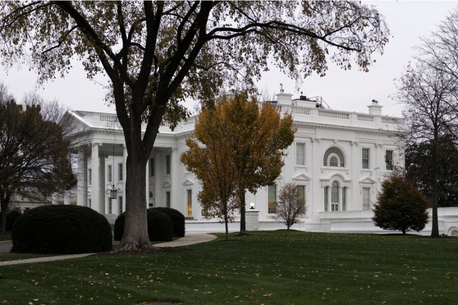 Nella residenza presidenziale in corso un evento con Donald Trump