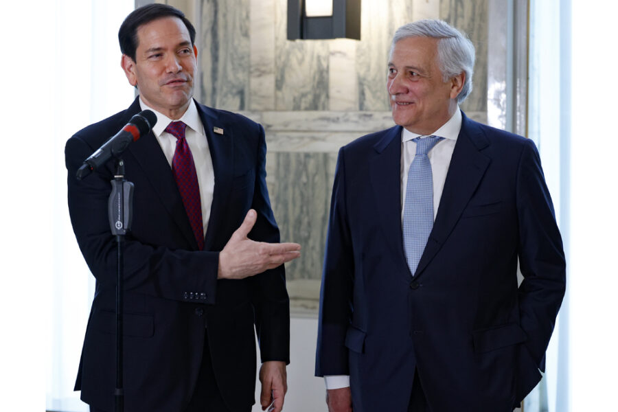 Il ministro al segretario di Stato Usa