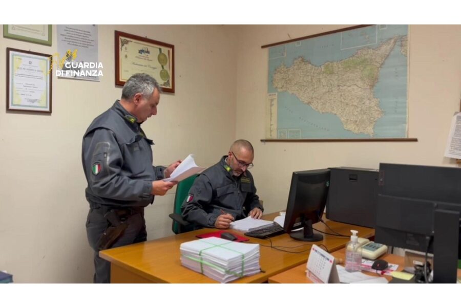 Indagine di Finanzieri di Palermo