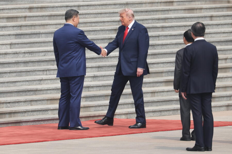 Presidente Usa in visita a Pechino